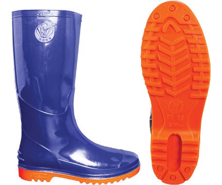 Fishing Rubber Boots Blue